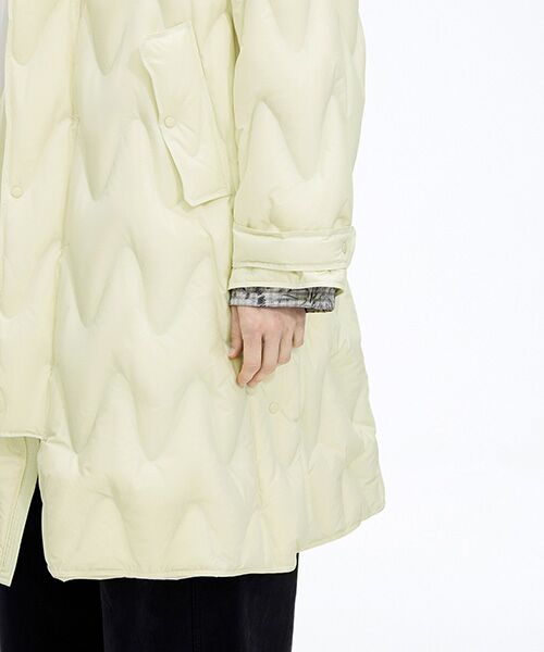 JNBY / ジェーエヌビーワイ ダウンジャケット・ベスト | Matte Long Quilted Down | 詳細6