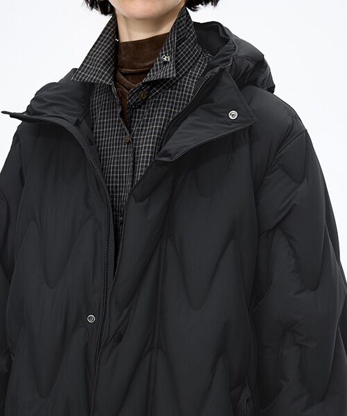 JNBY / ジェーエヌビーワイ ダウンジャケット・ベスト | Matte Long Quilted Down | 詳細16