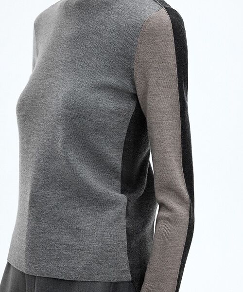 JNBY / ジェーエヌビーワイ ニット・セーター | Playful Contrast Knit Sweater | 詳細2