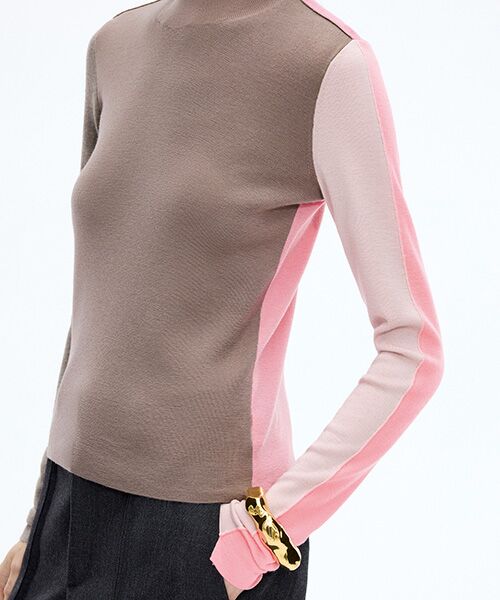 JNBY / ジェーエヌビーワイ ニット・セーター | Playful Contrast Knit Sweater | 詳細16