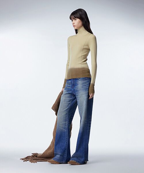 JNBY / ジェーエヌビーワイ ニット・セーター | Ribbed Slim-fit High-neck Sweater / ハイネックセーター | 詳細5