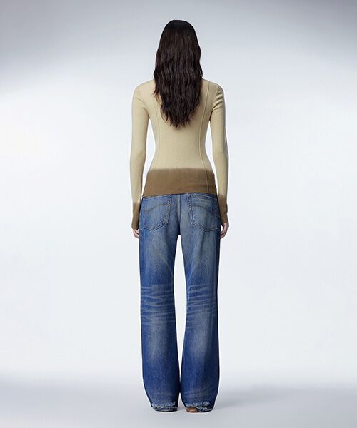 JNBY / ジェーエヌビーワイ ニット・セーター | Ribbed Slim-fit High-neck Sweater / ハイネックセーター | 詳細6