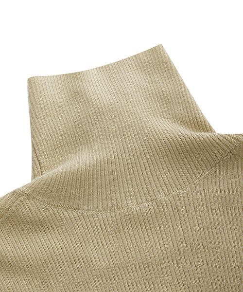 JNBY / ジェーエヌビーワイ ニット・セーター | Ribbed Slim-fit High-neck Sweater / ハイネックセーター | 詳細9