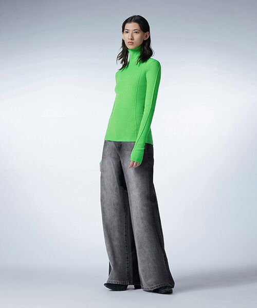 JNBY / ジェーエヌビーワイ ニット・セーター | Ribbed Slim-fit High-neck Sweater / ハイネックセーター | 詳細16