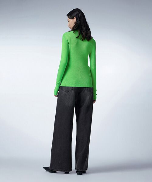 JNBY / ジェーエヌビーワイ ニット・セーター | Ribbed Slim-fit High-neck Sweater / ハイネックセーター | 詳細17