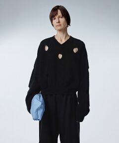 JNBY / ジェーエヌビーワイ ニット・セーター | Cutout Heart Sweater / カットアウト ハートセーター