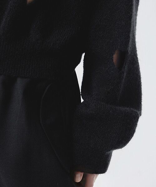 JNBY / ジェーエヌビーワイ ニット・セーター | Cutout Heart Sweater / カットアウト ハートセーター | 詳細3