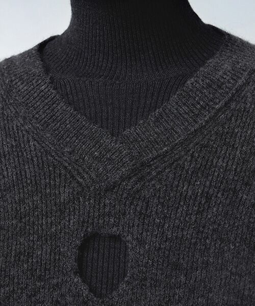 JNBY / ジェーエヌビーワイ ニット・セーター | Cutout Heart Sweater / カットアウト ハートセーター | 詳細12
