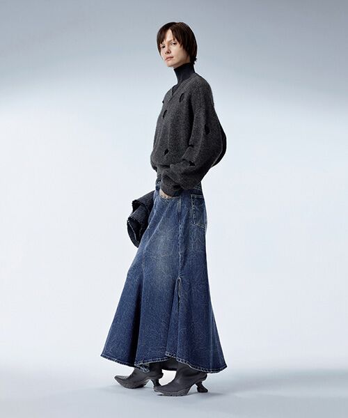 JNBY / ジェーエヌビーワイ ニット・セーター | Cutout Heart Sweater / カットアウト ハートセーター | 詳細14