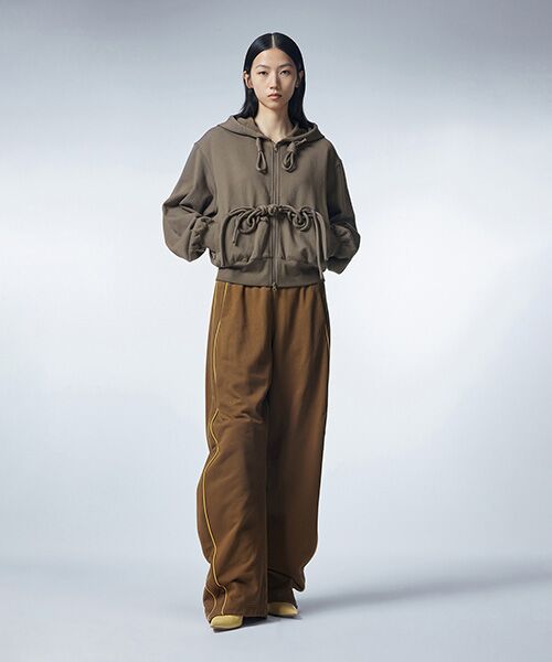 JNBY / ジェーエヌビーワイ パーカー | Unique Corded Zip-up Hoodie / ジップアップフーディ パーカー | 詳細12