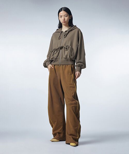 JNBY / ジェーエヌビーワイ パーカー | Unique Corded Zip-up Hoodie / ジップアップフーディ パーカー | 詳細13