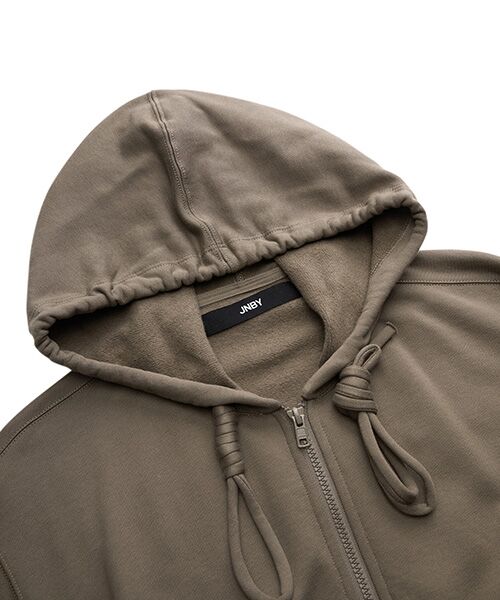 JNBY / ジェーエヌビーワイ パーカー | Unique Corded Zip-up Hoodie / ジップアップフーディ パーカー | 詳細17