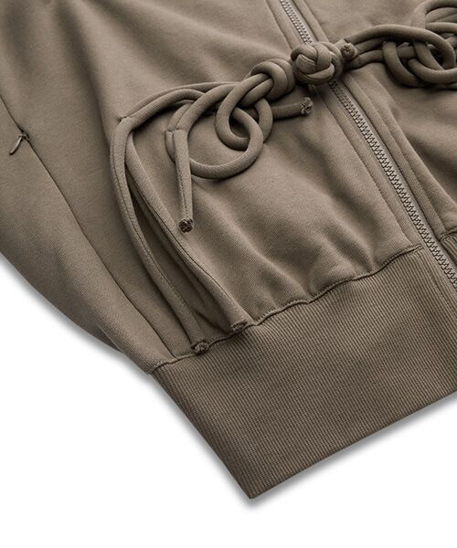JNBY / ジェーエヌビーワイ パーカー | Unique Corded Zip-up Hoodie / ジップアップフーディ パーカー | 詳細19