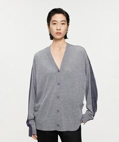 JNBY / ジェーエヌビーワイ ニット・セーター | Two-Tone Merino Wool Cardigan