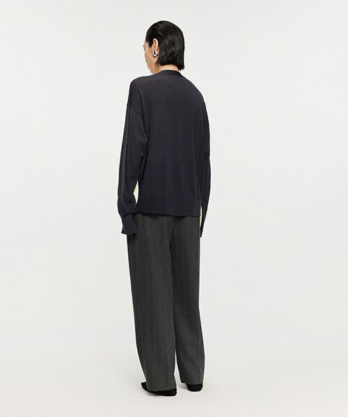 JNBY / ジェーエヌビーワイ ニット・セーター | Two-Tone Merino Wool Cardigan | 詳細17