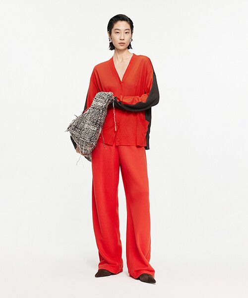 JNBY / ジェーエヌビーワイ ニット・セーター | Two-Tone Merino Wool Cardigan | 詳細25