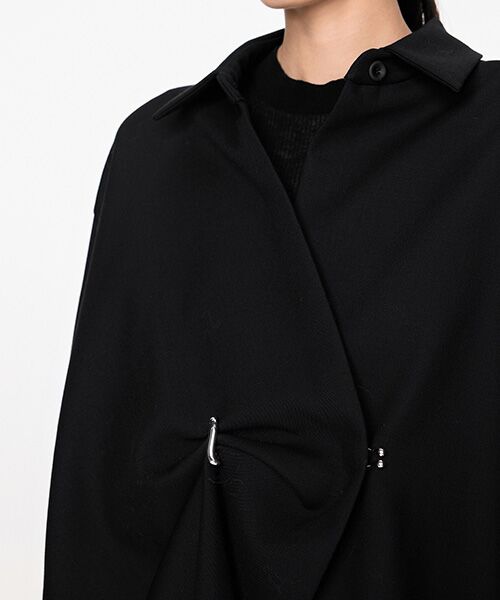 JNBY / ジェーエヌビーワイ その他アウター | Modern Pleated Shirt Jacket | 詳細2