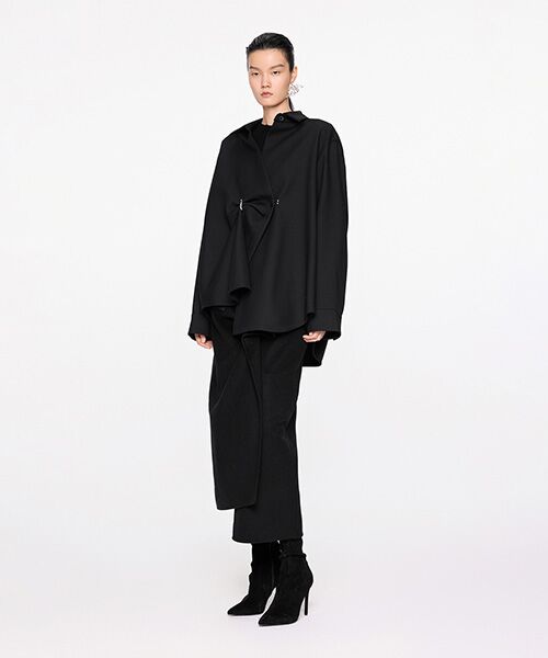 JNBY / ジェーエヌビーワイ その他アウター | Modern Pleated Shirt Jacket | 詳細5