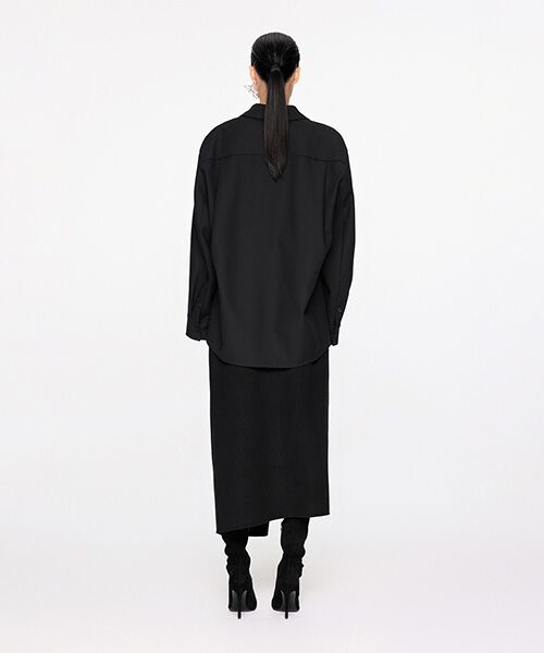 JNBY / ジェーエヌビーワイ その他アウター | Modern Pleated Shirt Jacket | 詳細6