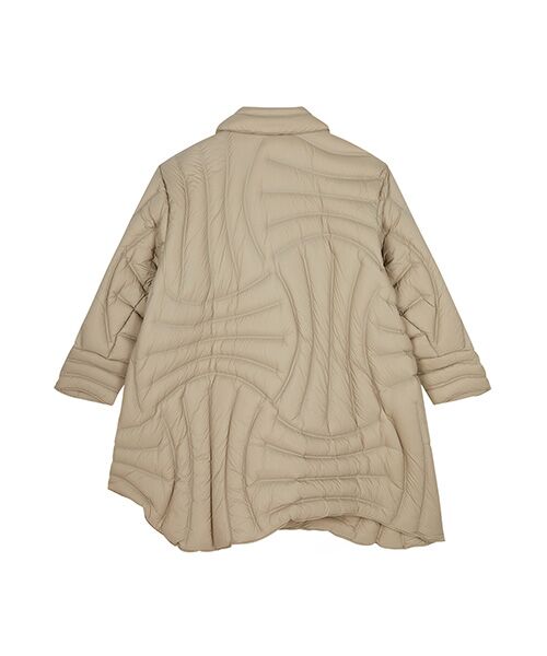 JNBY / ジェーエヌビーワイ ダウンジャケット・ベスト | Twisted Quilted Mid-length Down Jacket | 詳細8