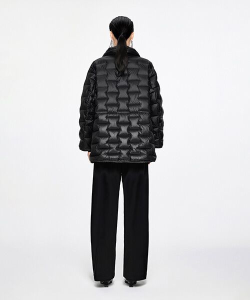 JNBY / ジェーエヌビーワイ ダウンジャケット・ベスト | Drawstring-waist Quilted Down Jacket | 詳細6