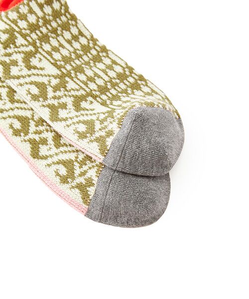 JNBY / ジェーエヌビーワイ ソックス | Geometric Jacquard Socks | 詳細5