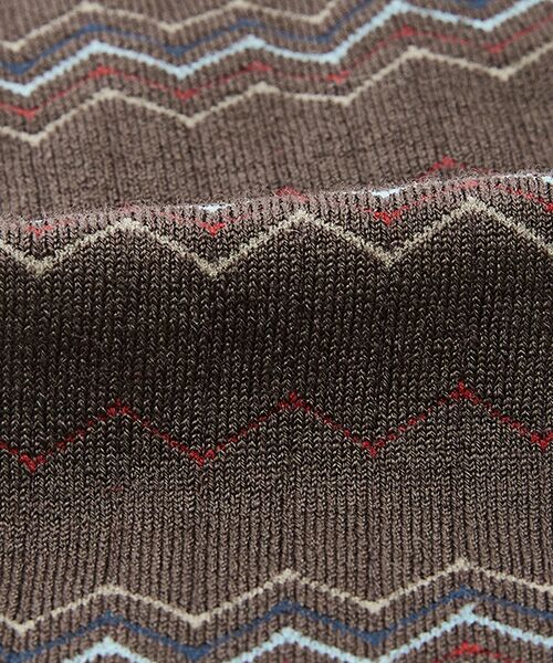 JNBY / ジェーエヌビーワイ ソックス | Zigzag Jacquard Wool Socks | 詳細2