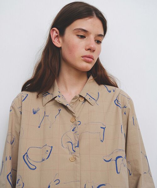 JNBY / ジェーエヌビーワイ ルームウェア | HOME Animal Check Fleece Pants | 詳細9