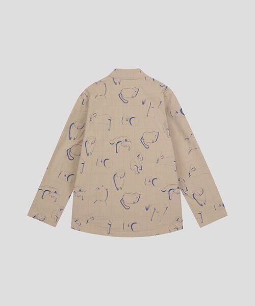 JNBY / ジェーエヌビーワイ ルームウェア | HOME Animal Check Fleece Pants | 詳細11