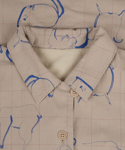 JNBY / ジェーエヌビーワイ ルームウェア | HOME Animal Check Fleece Pants | 詳細14