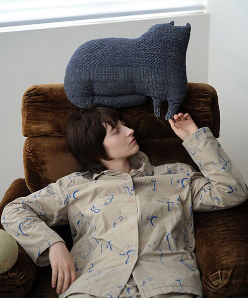 JNBY / ジェーエヌビーワイ ルームウェア | HOME Animal Check Fleece Pants | 詳細18