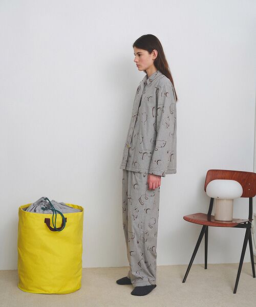 JNBY / ジェーエヌビーワイ ルームウェア | HOME Animal Check Fleece Pants | 詳細20