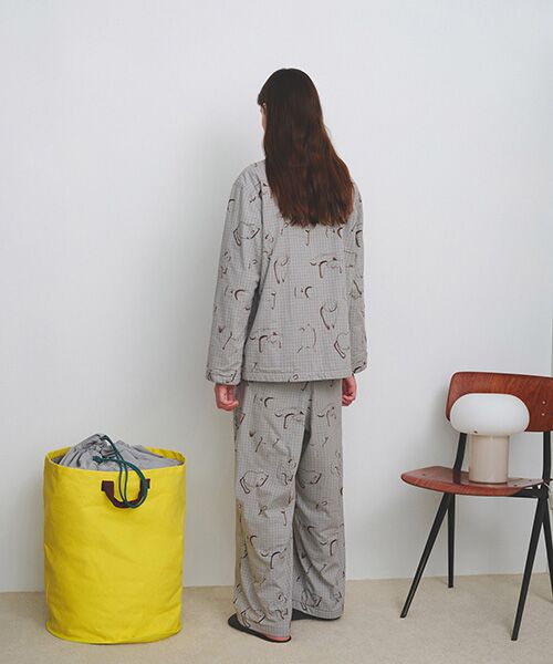 JNBY / ジェーエヌビーワイ ルームウェア | HOME Animal Check Fleece Pants | 詳細28