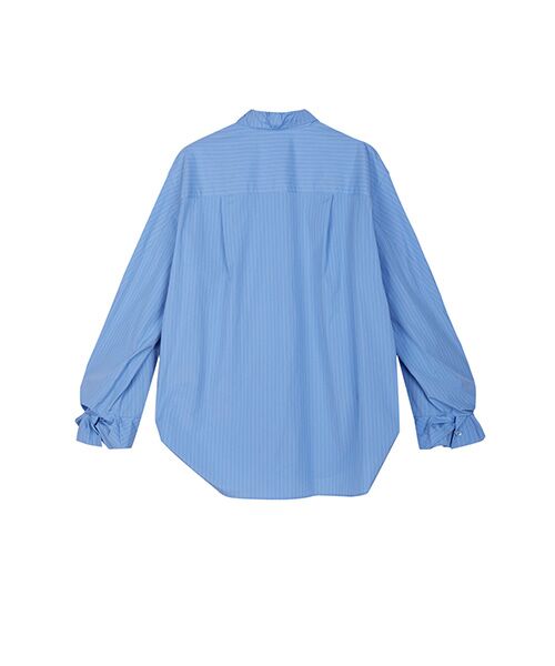 JNBY / ジェーエヌビーワイ シャツ・ブラウス | Sculpted Sleeve Stripe Shirt | 詳細25