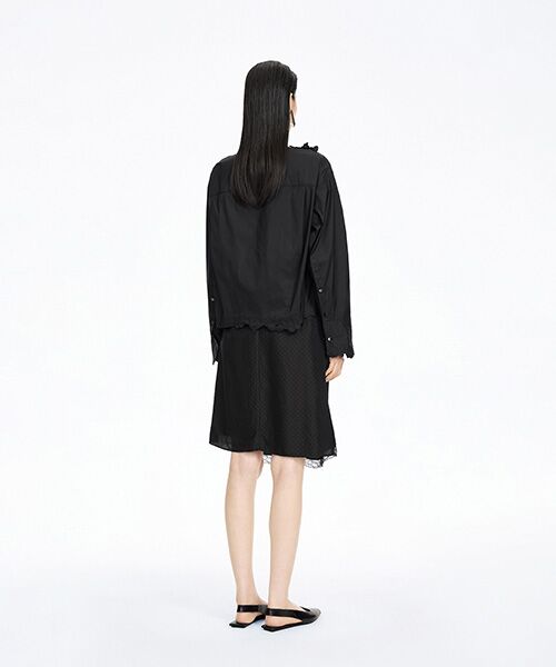 JNBY / ジェーエヌビーワイ シャツ・ブラウス |  Floral Cut Lace Blouse | 詳細14