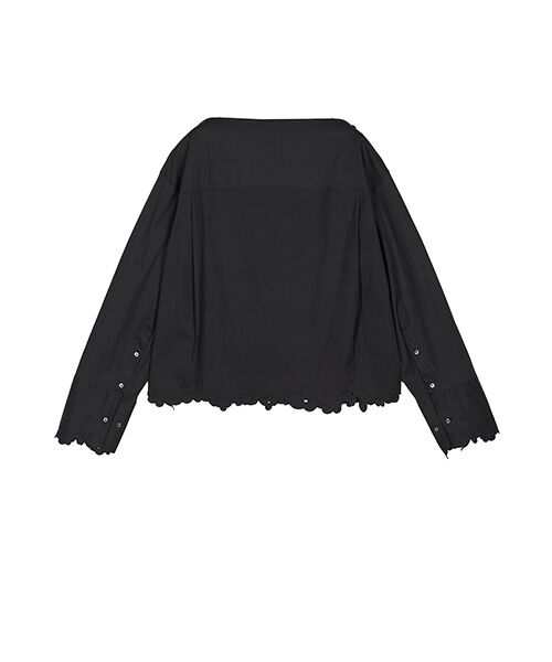 JNBY / ジェーエヌビーワイ シャツ・ブラウス |  Floral Cut Lace Blouse | 詳細16