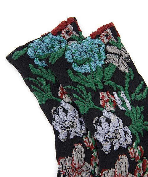 JNBY / ジェーエヌビーワイ ソックス | Textured Floral Jacquard Socks | 詳細2