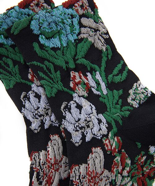 JNBY / ジェーエヌビーワイ ソックス | Textured Floral Jacquard Socks | 詳細3