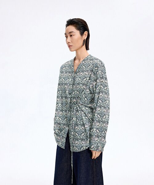 JNBY / ジェーエヌビーワイ シャツ・ブラウス | Liberty Bird Print Shirt | 詳細1