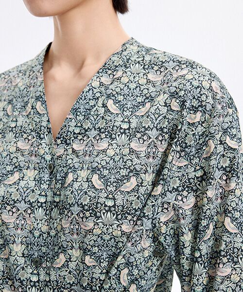 JNBY / ジェーエヌビーワイ シャツ・ブラウス | Liberty Bird Print Shirt | 詳細2