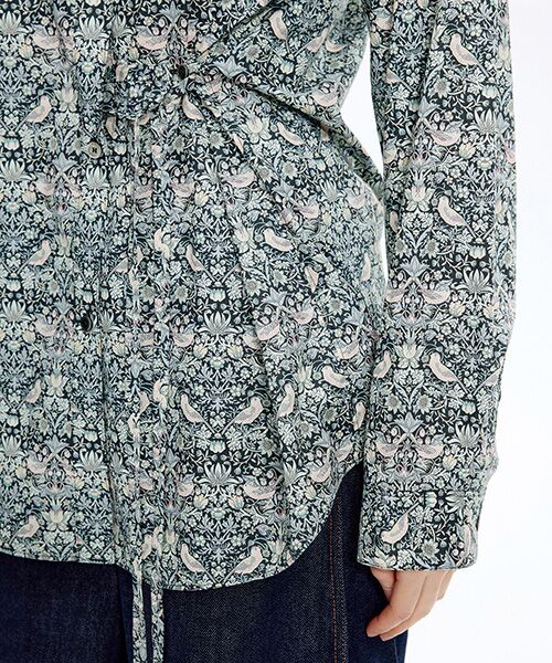 JNBY / ジェーエヌビーワイ シャツ・ブラウス | Liberty Bird Print Shirt | 詳細3