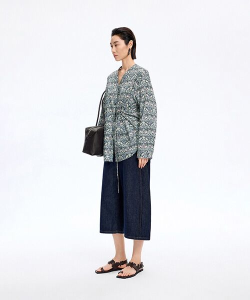 JNBY / ジェーエヌビーワイ シャツ・ブラウス | Liberty Bird Print Shirt | 詳細5