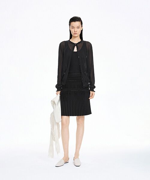 JNBY / ジェーエヌビーワイ カーディガン・ボレロ | Lace Trim Cardigan | 詳細11