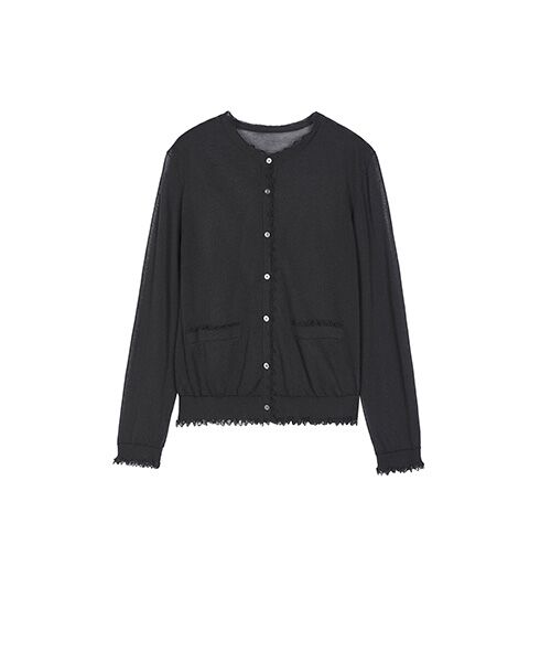JNBY / ジェーエヌビーワイ カーディガン・ボレロ | Lace Trim Cardigan | 詳細14