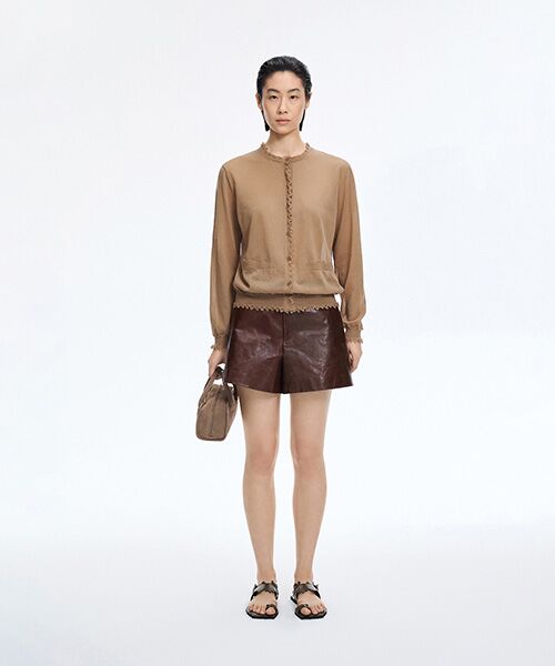 JNBY / ジェーエヌビーワイ カーディガン・ボレロ | Lace Trim Cardigan | 詳細19