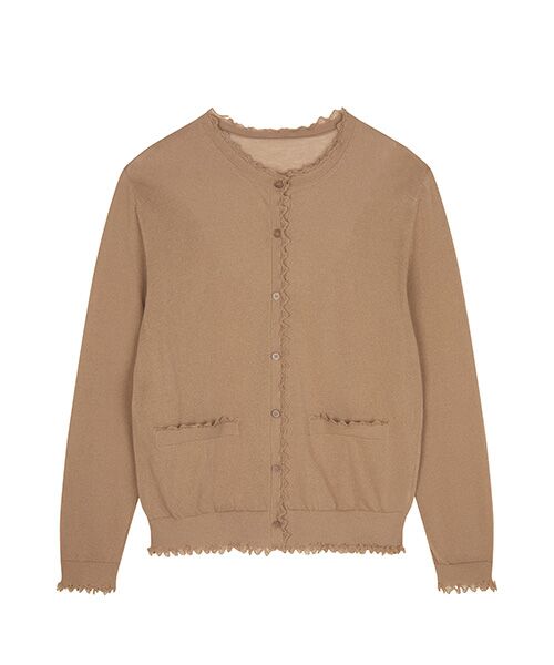 JNBY / ジェーエヌビーワイ カーディガン・ボレロ | Lace Trim Cardigan | 詳細22