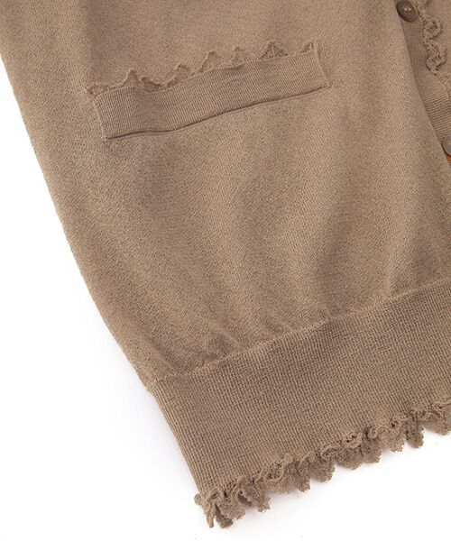 JNBY / ジェーエヌビーワイ カーディガン・ボレロ | Lace Trim Cardigan | 詳細27