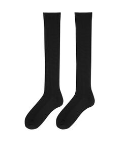 JNBY / ジェーエヌビーワイ ソックス | Ribbed Long Socks