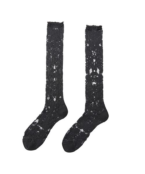 JNBY / ジェーエヌビーワイ ソックス | Jacquard Lace Socks（BLACK）