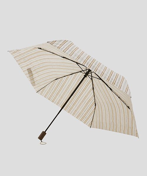 JNBY / ジェーエヌビーワイ 傘 | HOME Auto Stripe Umbrella（BEIGE）
